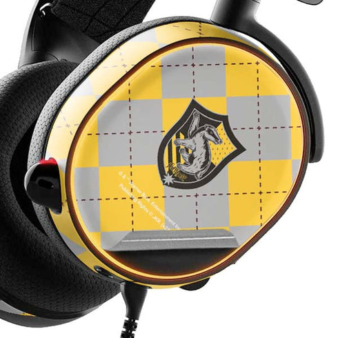 Wizarding World Harry Potter Hufflepuff Crest SteelSeries Arctis 3 Skin